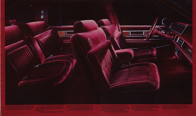 1987 Oldsmobile Full-Size Brochure Page 16